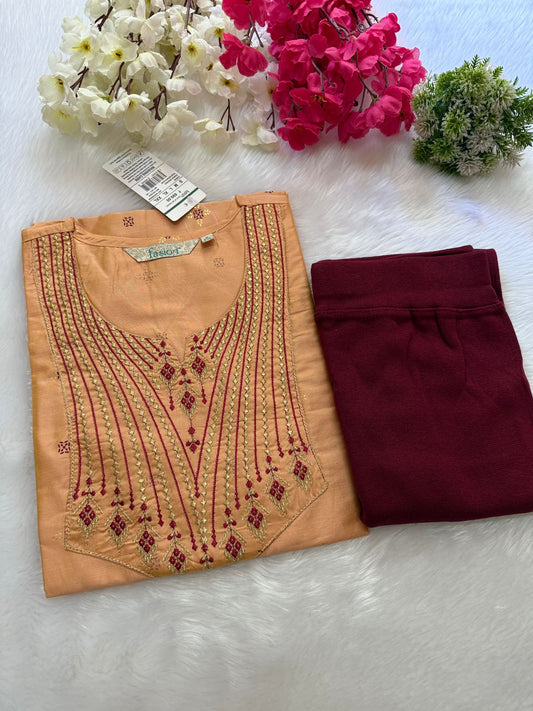 Kurti jeggings combo