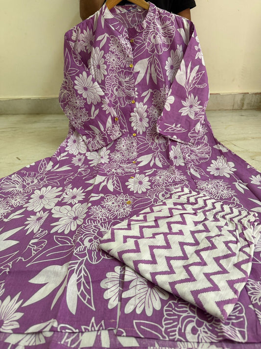 Aline kurti pant sets