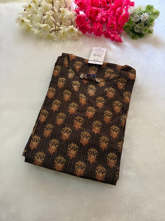 Kalamkari cotton Katha kurtis