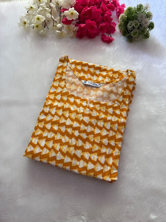 Kalamkari cotton kurti